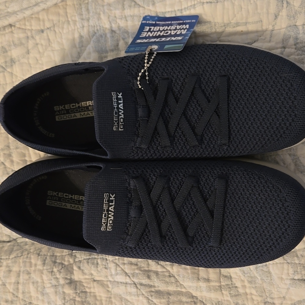 Skechers GOwalk Travel Washable Knit Slip-On Sneaker - Maui Sunset, New